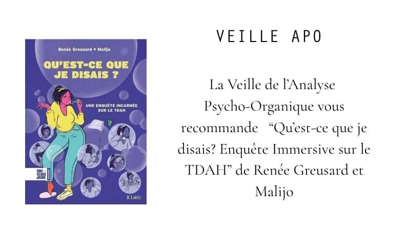 Lire la suite à propos de l’article Qu&rsquo;est-ce que je disais? Enquête Immersive sur le TDAH